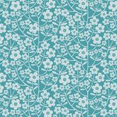 BENARTEX - Blooming Color 2 by Wolff Paper - Brynn - Turquoise (Sold By 1/2 Meter)